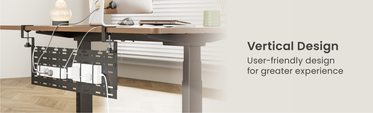 Vertical Under-Desk Cable Trays CC-11-20 Series