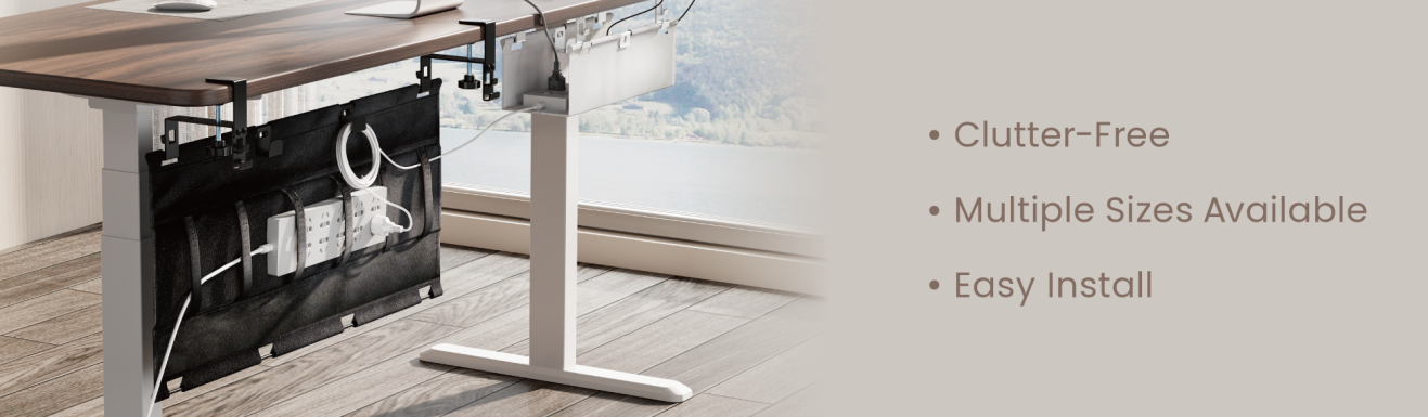 ConcealCable Under-Desk Cable Trays CC11-21 Series