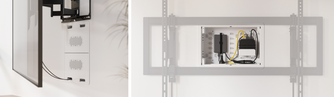 In-Wall Media Boxes APM13 Series