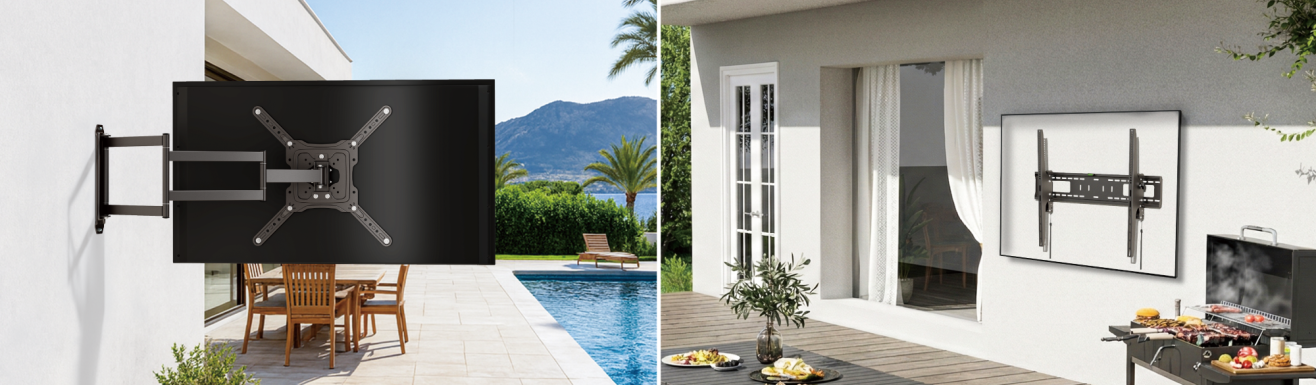 Outdoor Weather-Proof TV Wall Mounts LP42-W / LPA84-W Series & LPA69-466W
