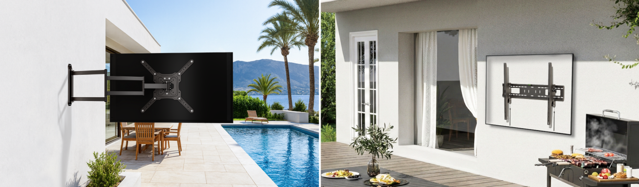 Outdoor Weather-Proof TV Wall Mounts LP42-W / LPA84-W Series & LPA69-466W