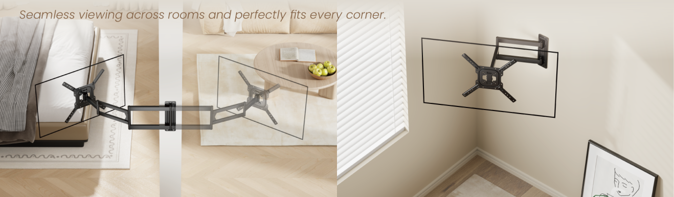 ExtendMax Full-Motion TV Wall Mounts LPA95 Series