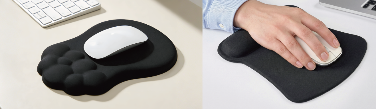 Ergonomic Mouse Pads with Wrist Rests  MP15 & MP12 Series