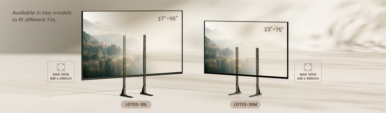 MaxView Tabletop TV Stands LDT03-30 Series