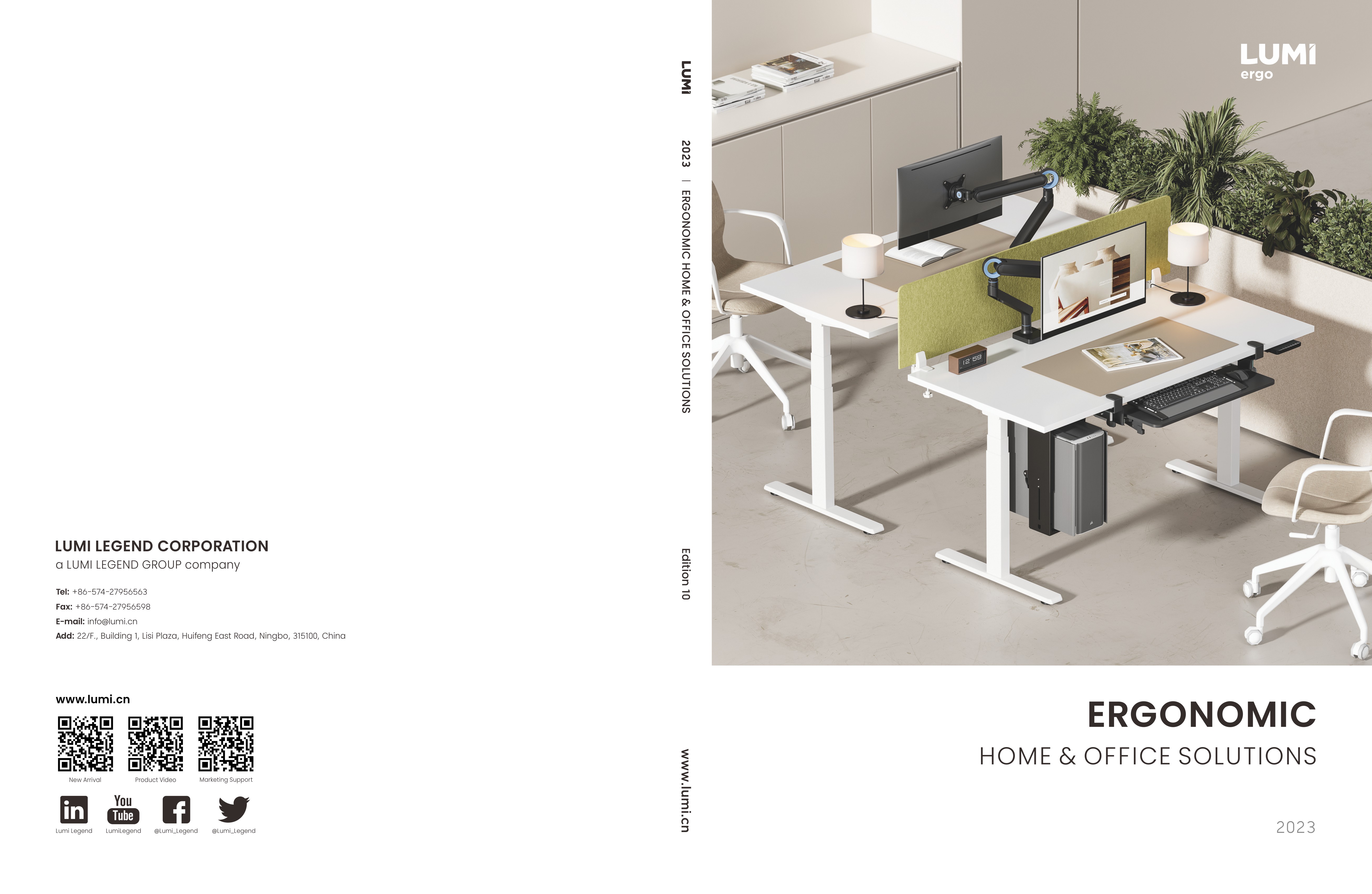 LUMI ergo│Ergonomic Home & Office Solution Catalog 2023
