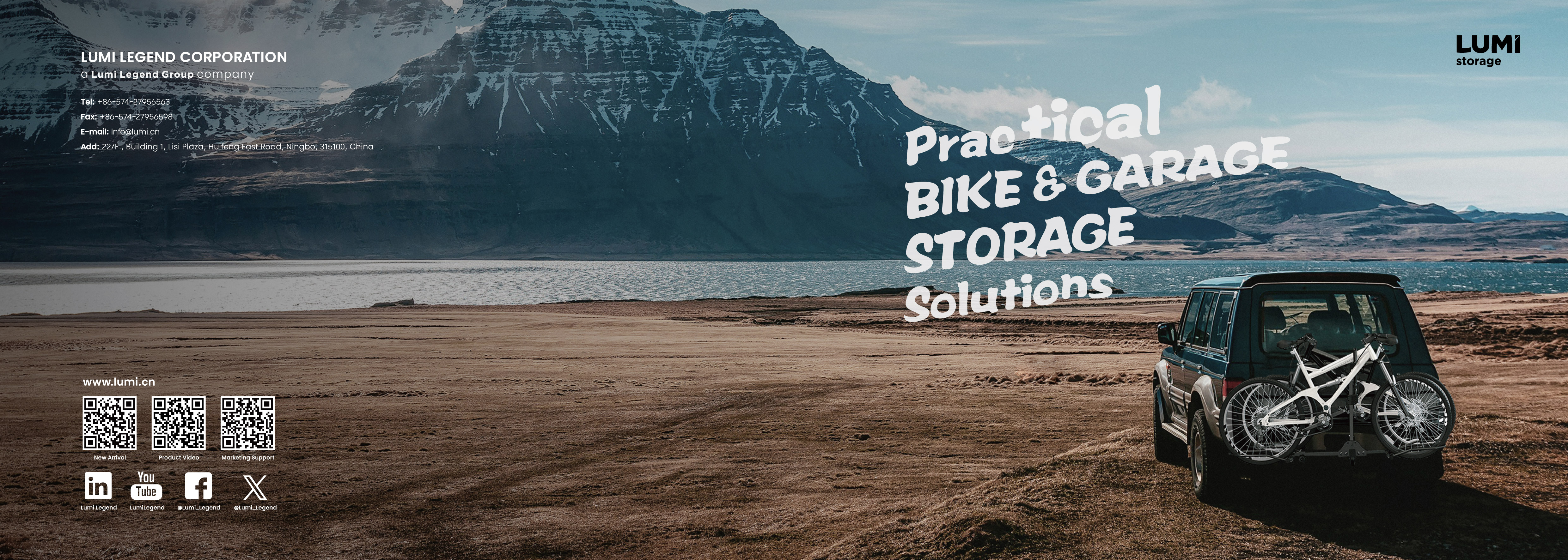 LUMI Storage | Practical Bike Storage Solutions