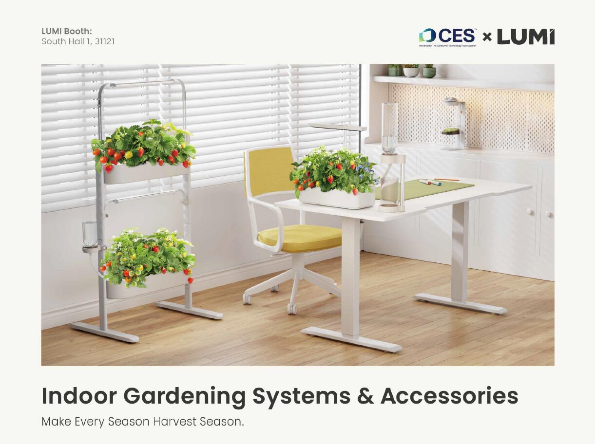 LUMI-2025 CES Indoor Gardening Systems & Accessories