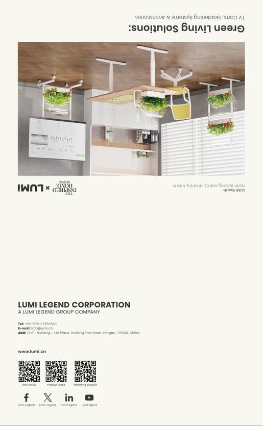 LUMI - 2025 TIHS Indoor Gardening Systems & Accessories